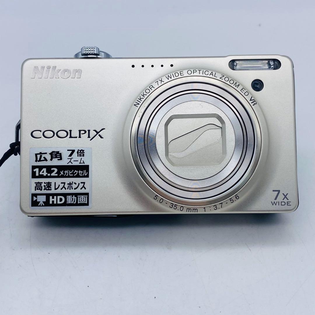 【美品動作確認済み】Nikon COOLPIX S6000