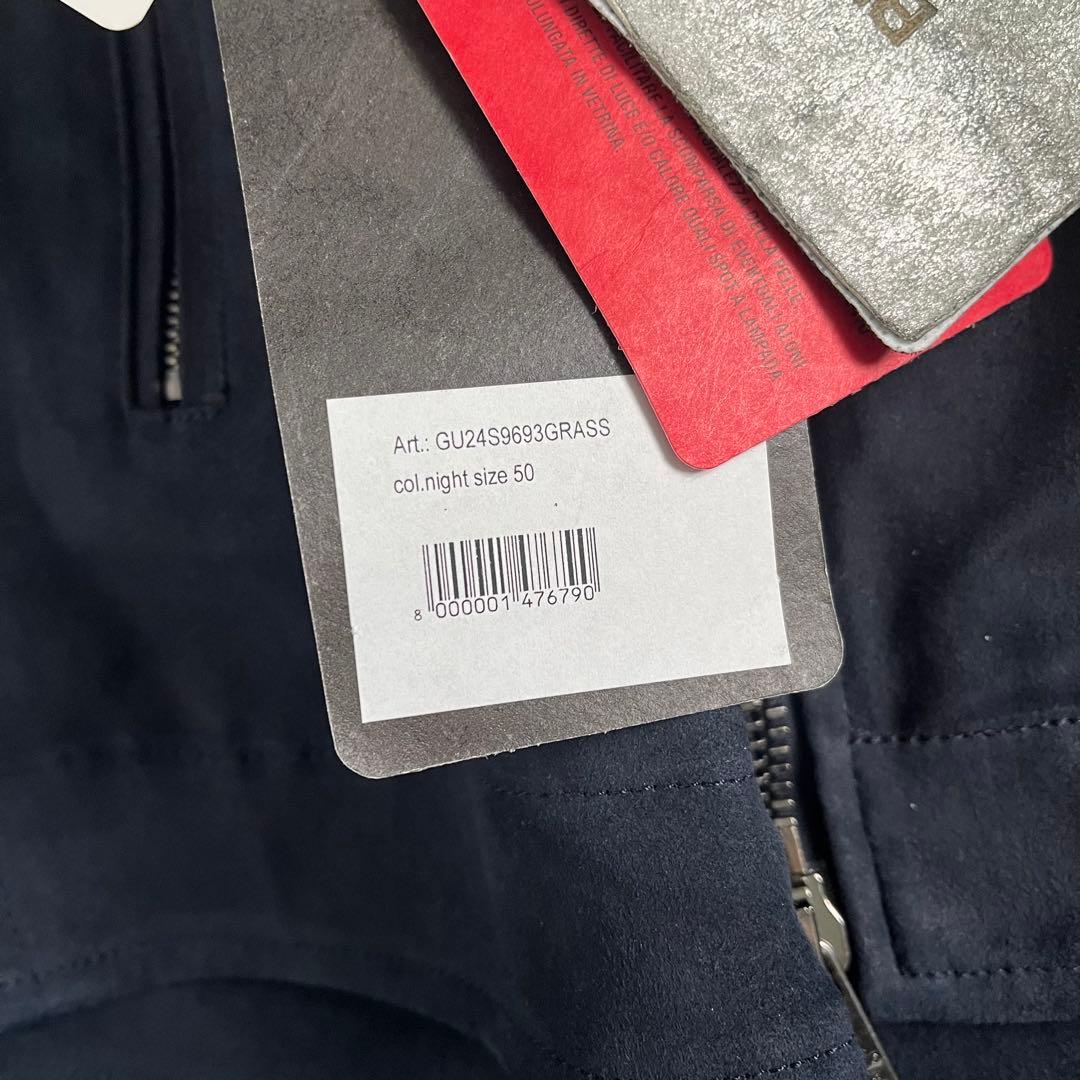 GIORGIO BRATO スエードライダース　ネイビー