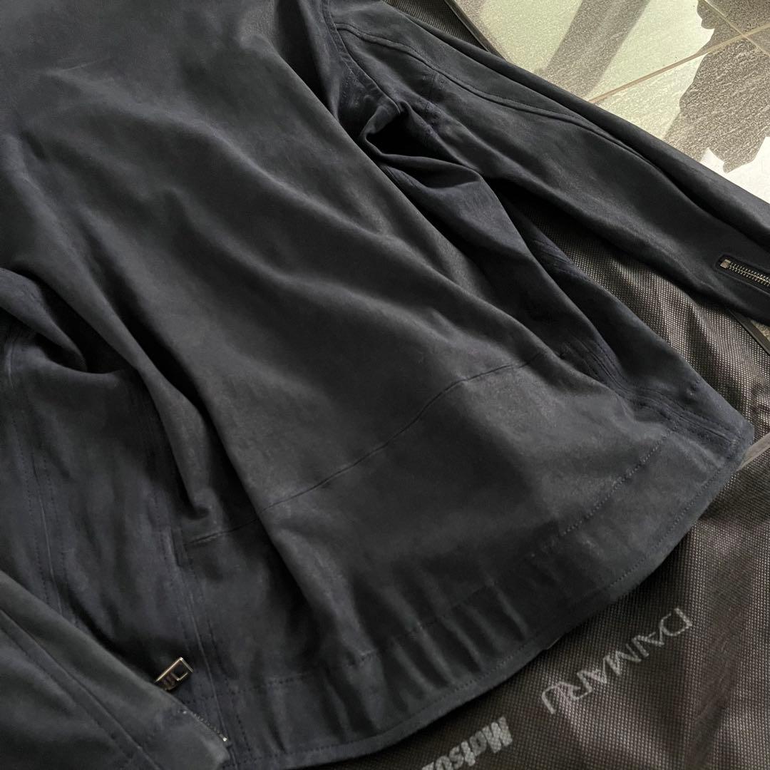 GIORGIO BRATO スエードライダース　ネイビー