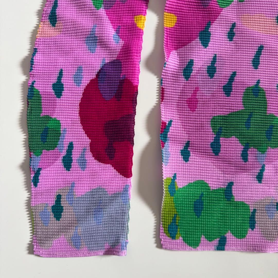 ミー イッセイミヤケ 2024 フェイス プリーツ ブラウス　ストレッチ