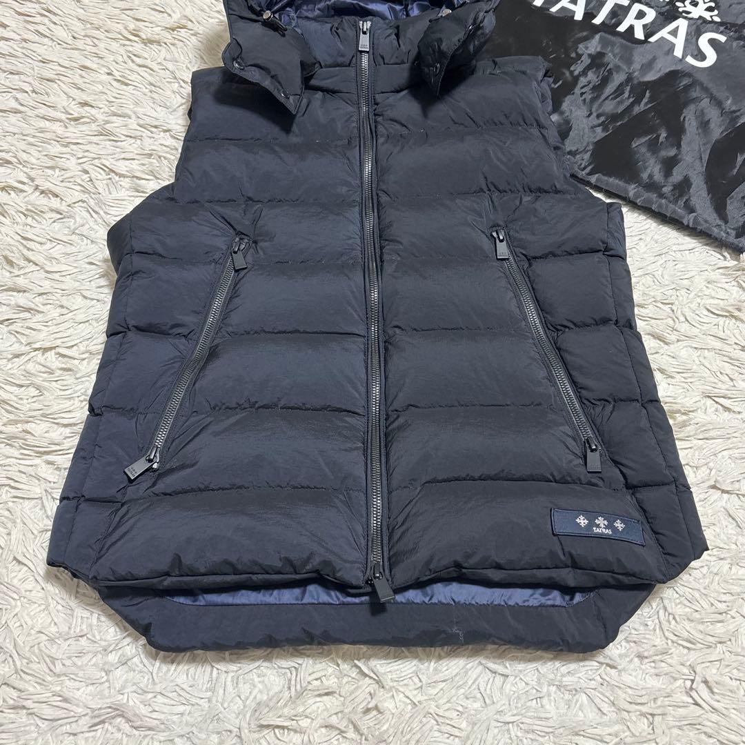 TATRAS クローネ ダウンベスト 2WAY 19AW 02 ネイビー系
