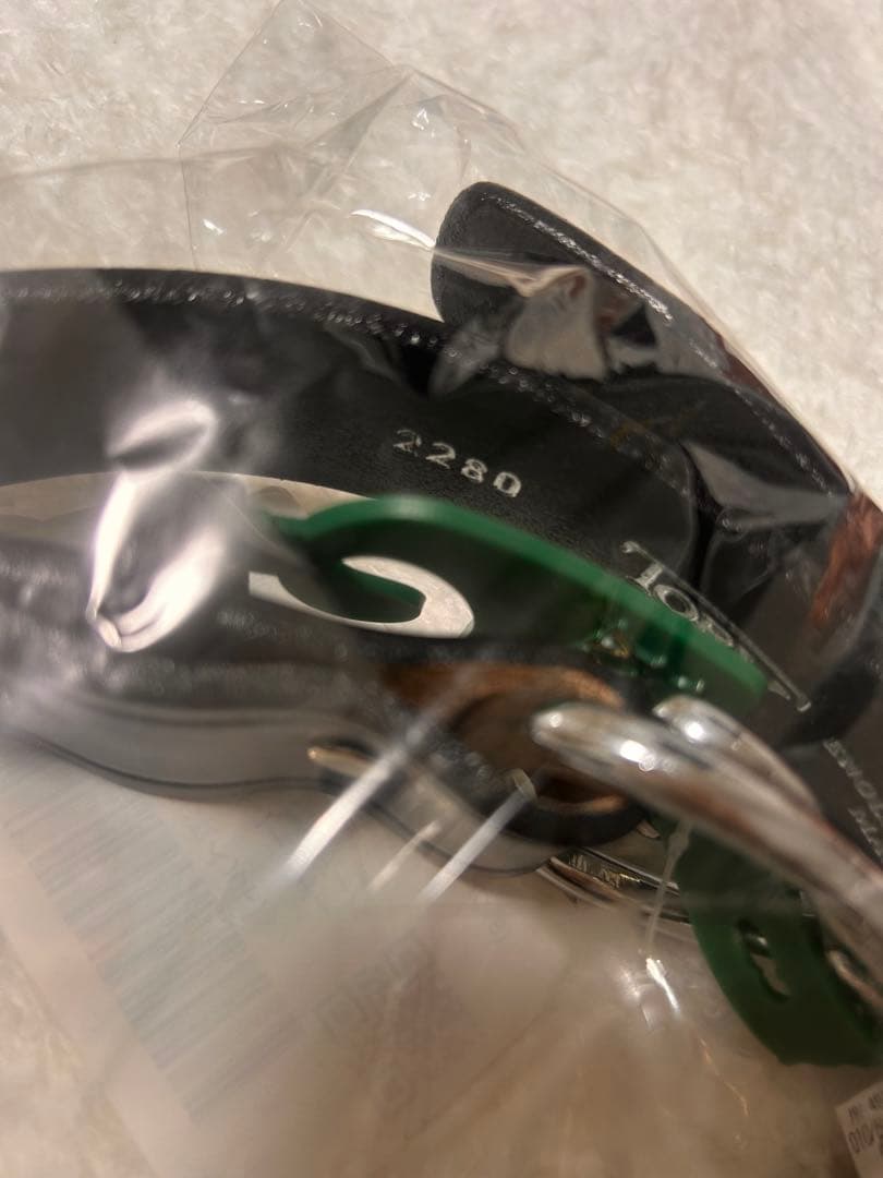 新品未使用 TORY LEATHERレザーベルト サイズ34 タグ付き