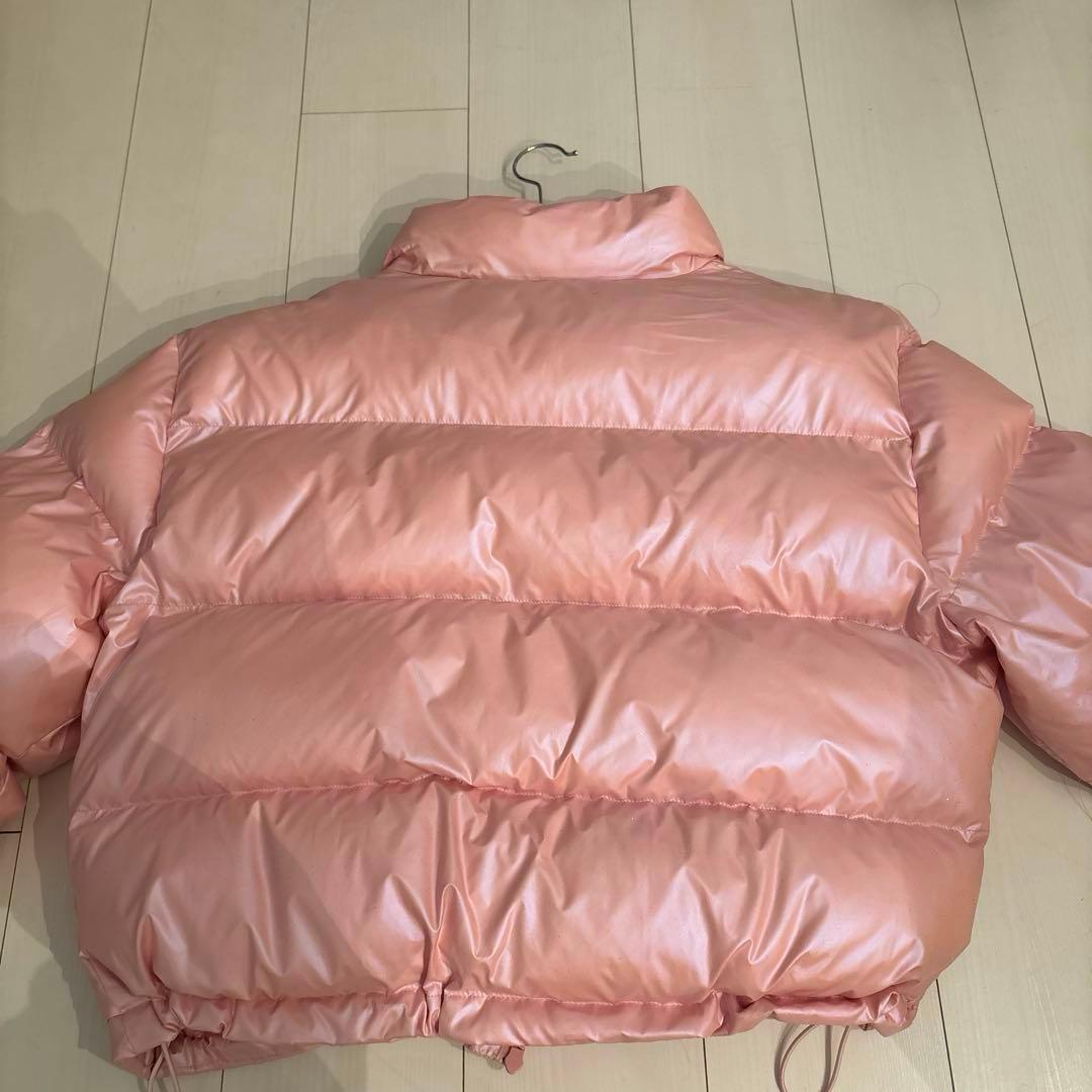 9090 レディースダウン　ピンク