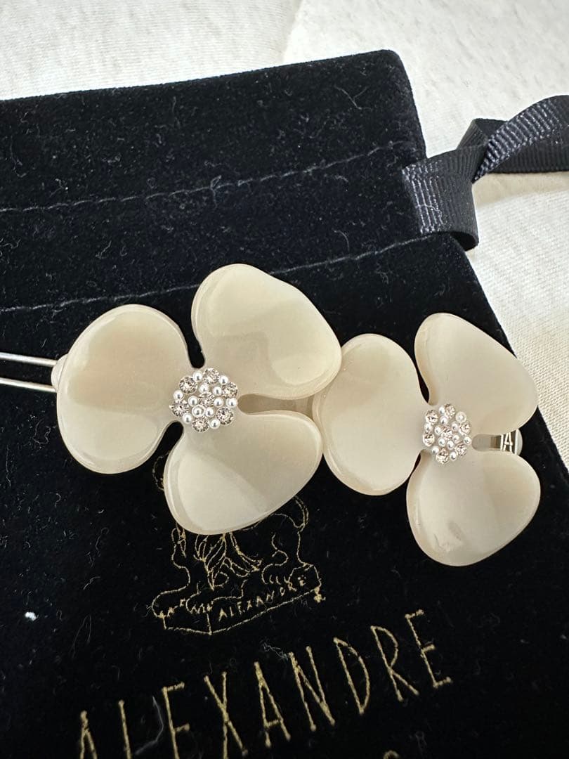 【新品未使用】ALEXANDRE DE PARIS ボールピン