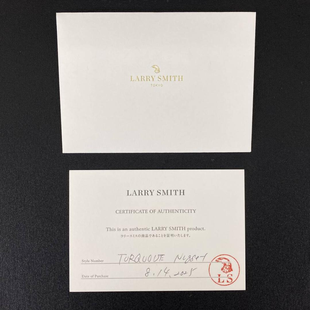 未使用品 LARRY SMITH TURQUOISE NUGGET BEAD