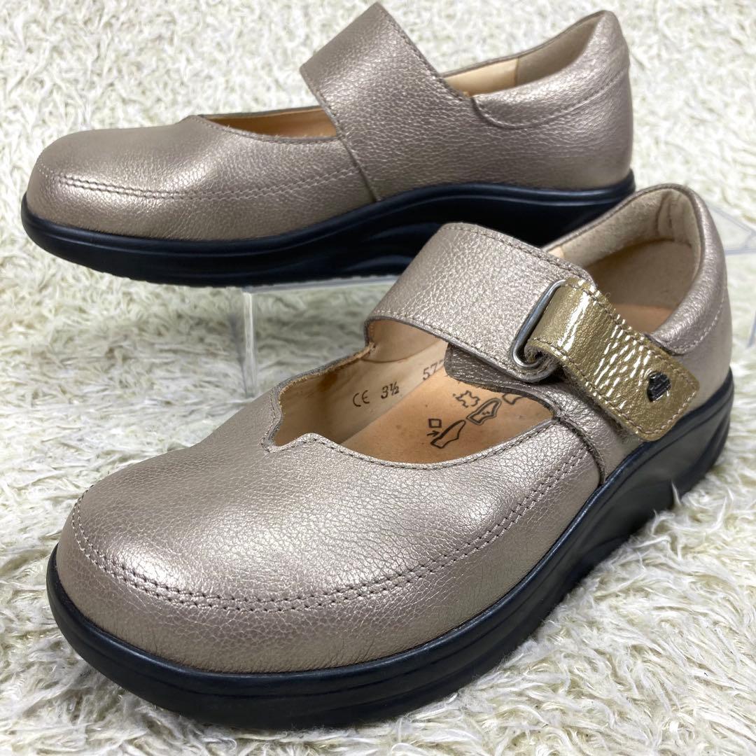 『極美品』フィンコンフォート NAGASAKI コンフォートシューズ ベルクロ