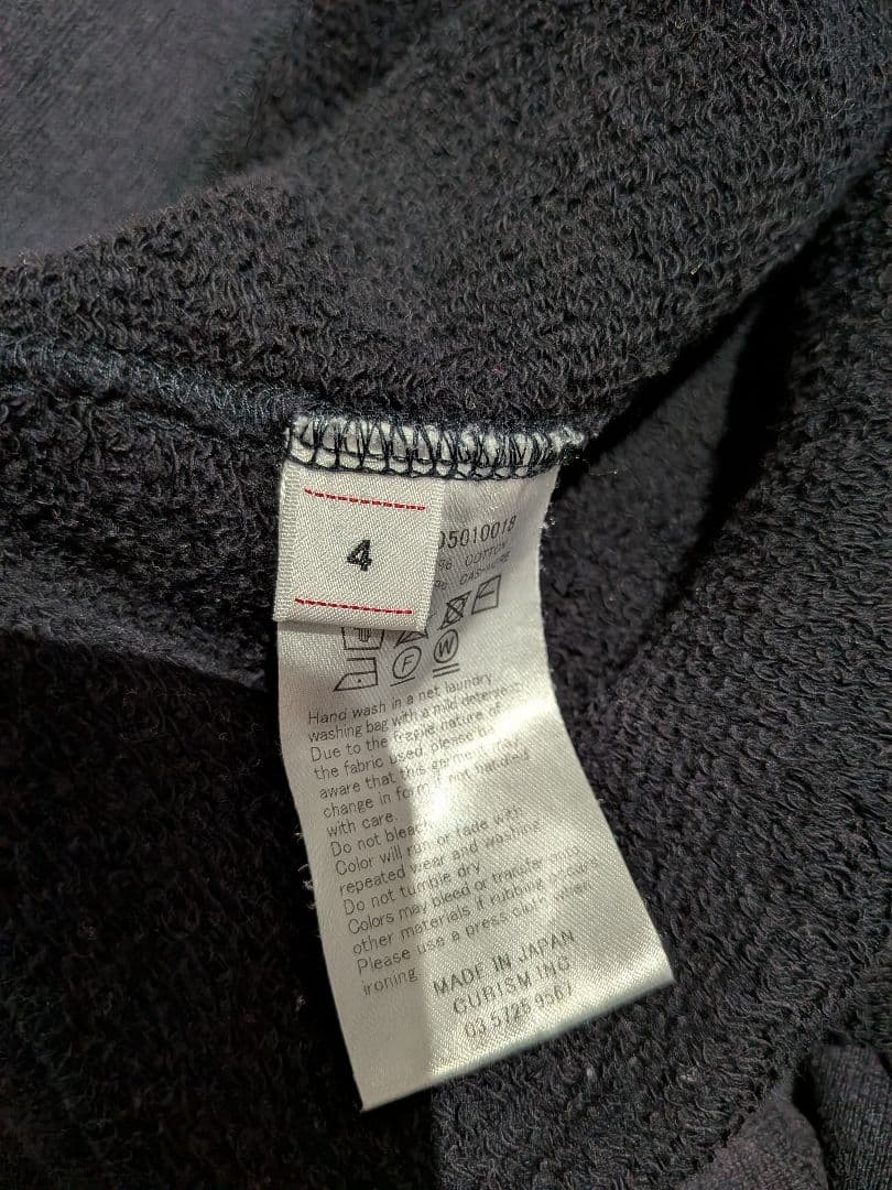 visvim JUMBO SWEAT L/S（C/WS）size4 NAVY