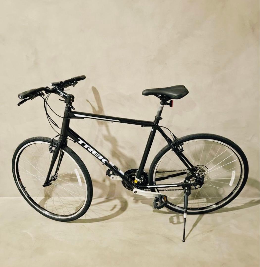※ 千葉市　引き取り限定 　Trek クロスバイク ブラック　美品