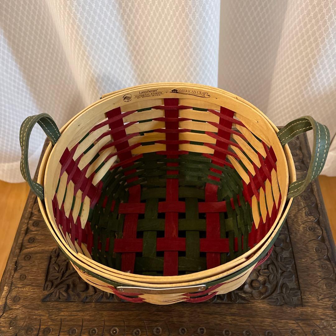 ロンガバーガーバスケット　アンティーク　 longaberger アンティーク