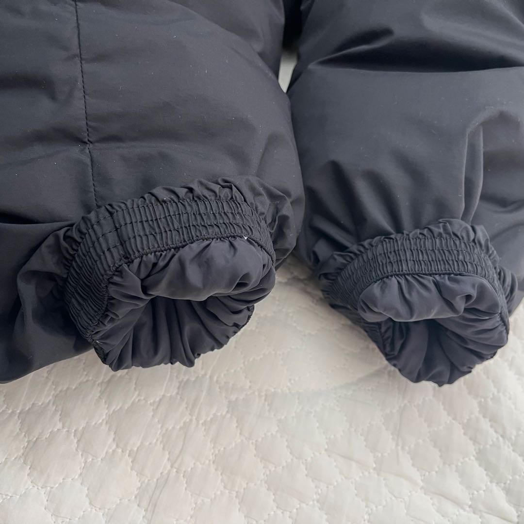 ナンガNANGAスタンドカラーダウンジャケットブラックM