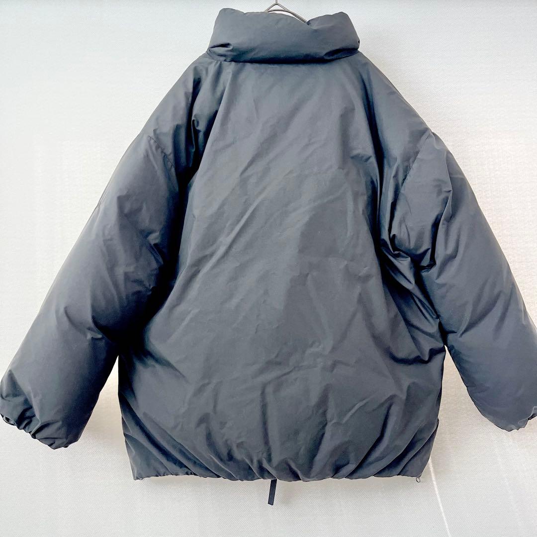 ナンガNANGAスタンドカラーダウンジャケットブラックM