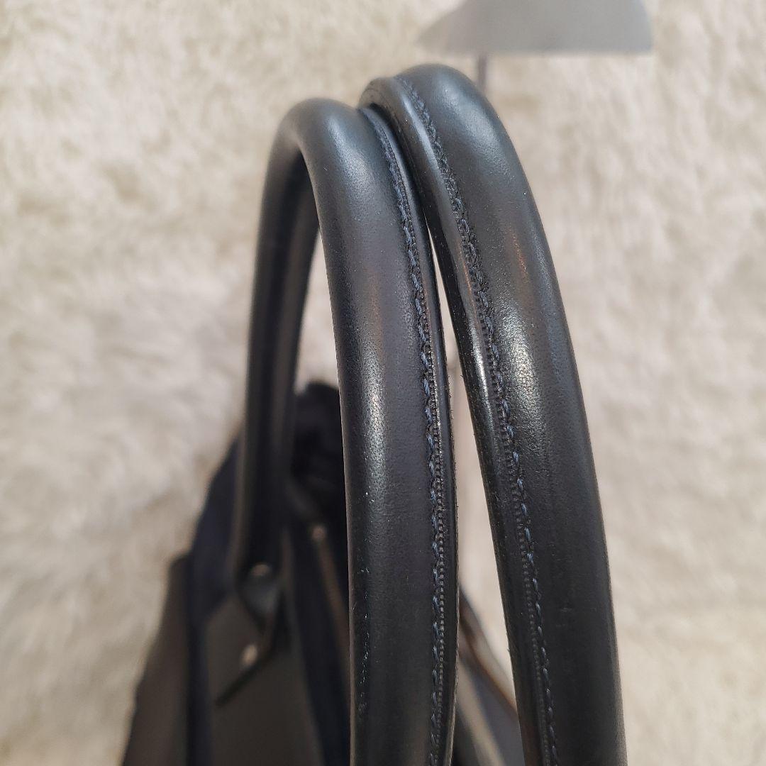 ⭐良品⭐Felisi トートバッグ 14-20DS ネイビー×ブラック メンズ