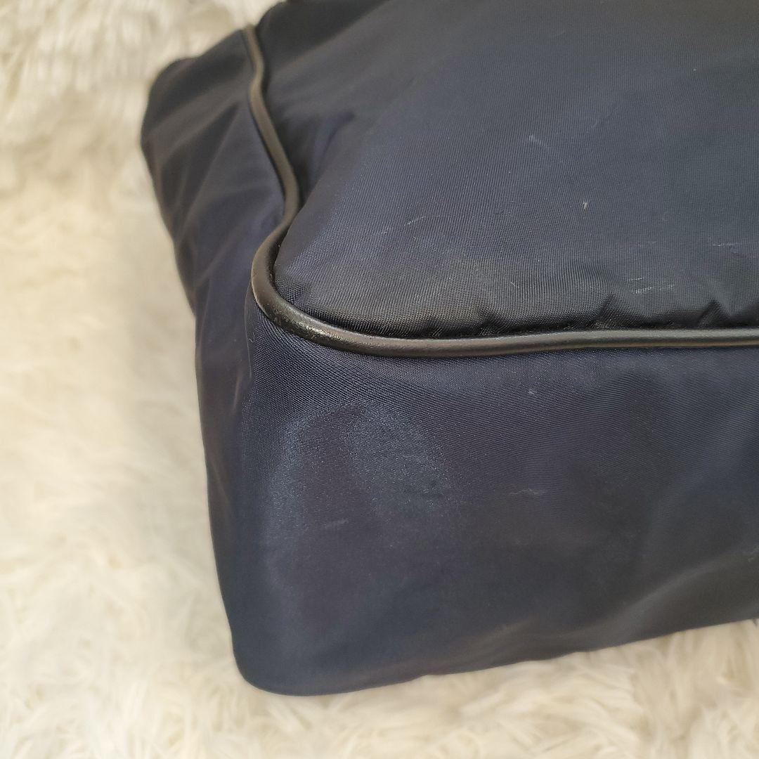 ⭐良品⭐Felisi トートバッグ 14-20DS ネイビー×ブラック メンズ