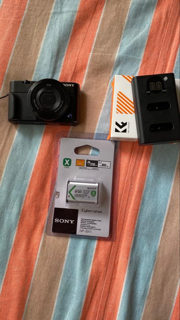 Sony RX100初代　NP-BX1 バッテリーセット