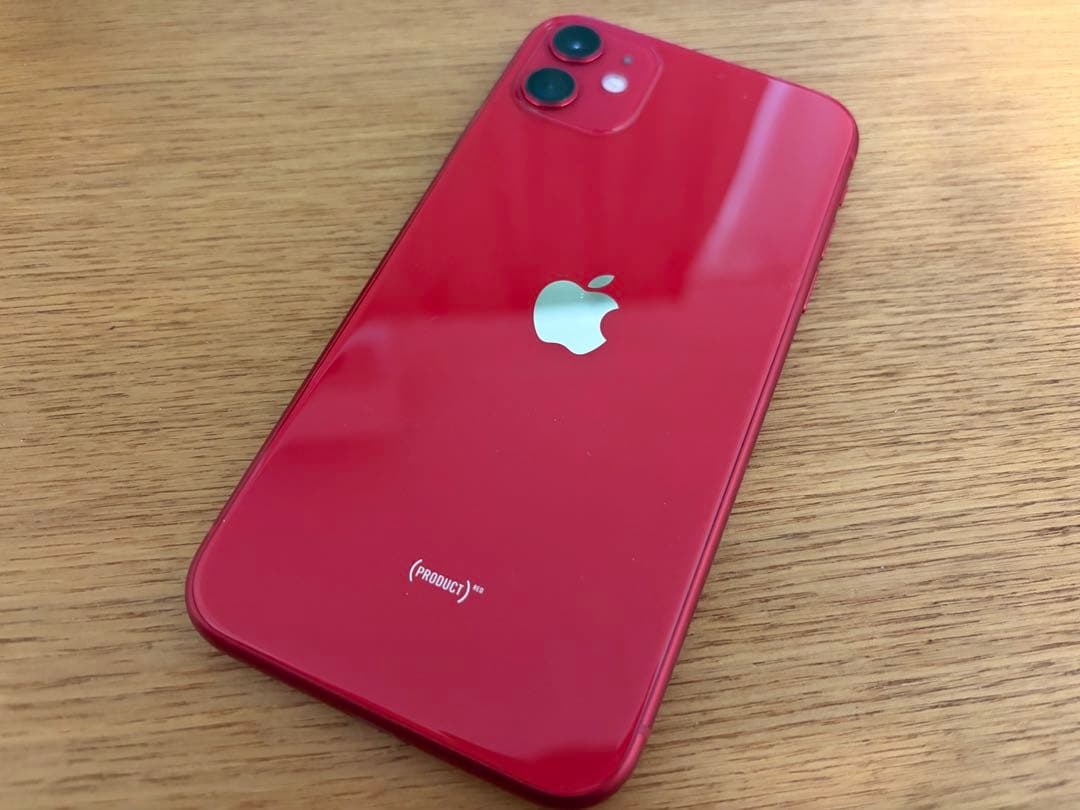 中古 iPhone11 256GB レッド