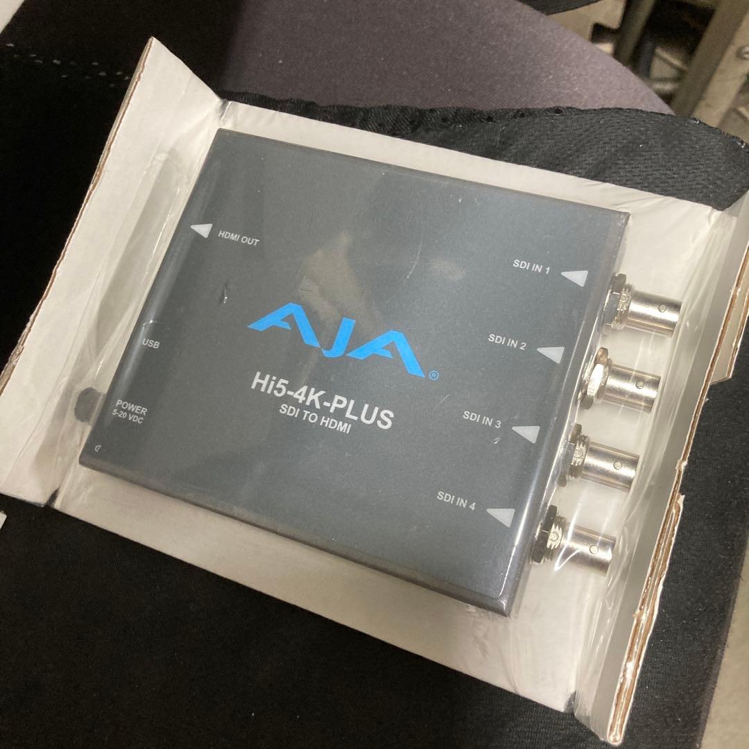 新品AJA Mini-Converter Hi5-4K-Plus本体未使用開封品