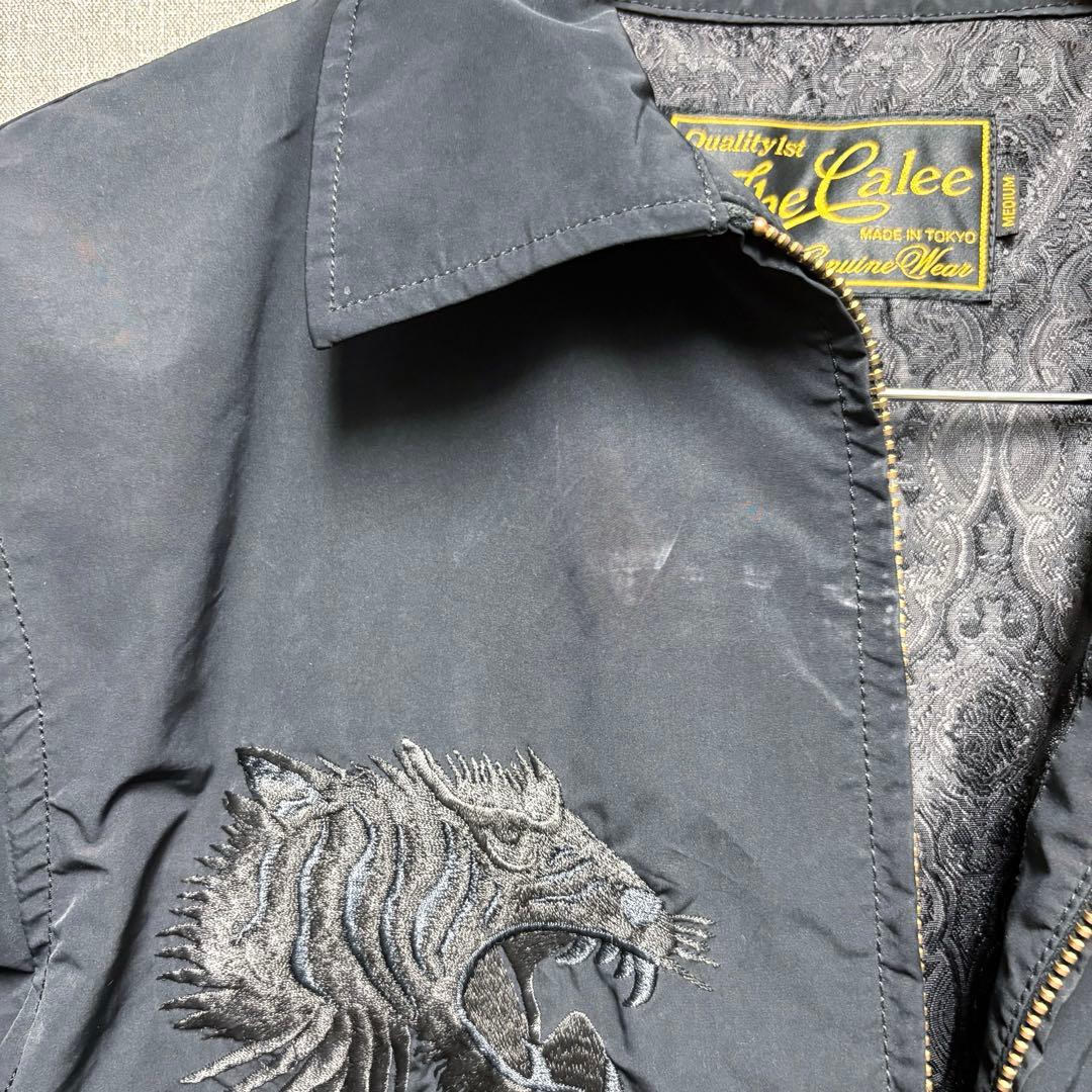 calee スーベニアジャケット タイガーブラック スカジャン　Ｍサイズ