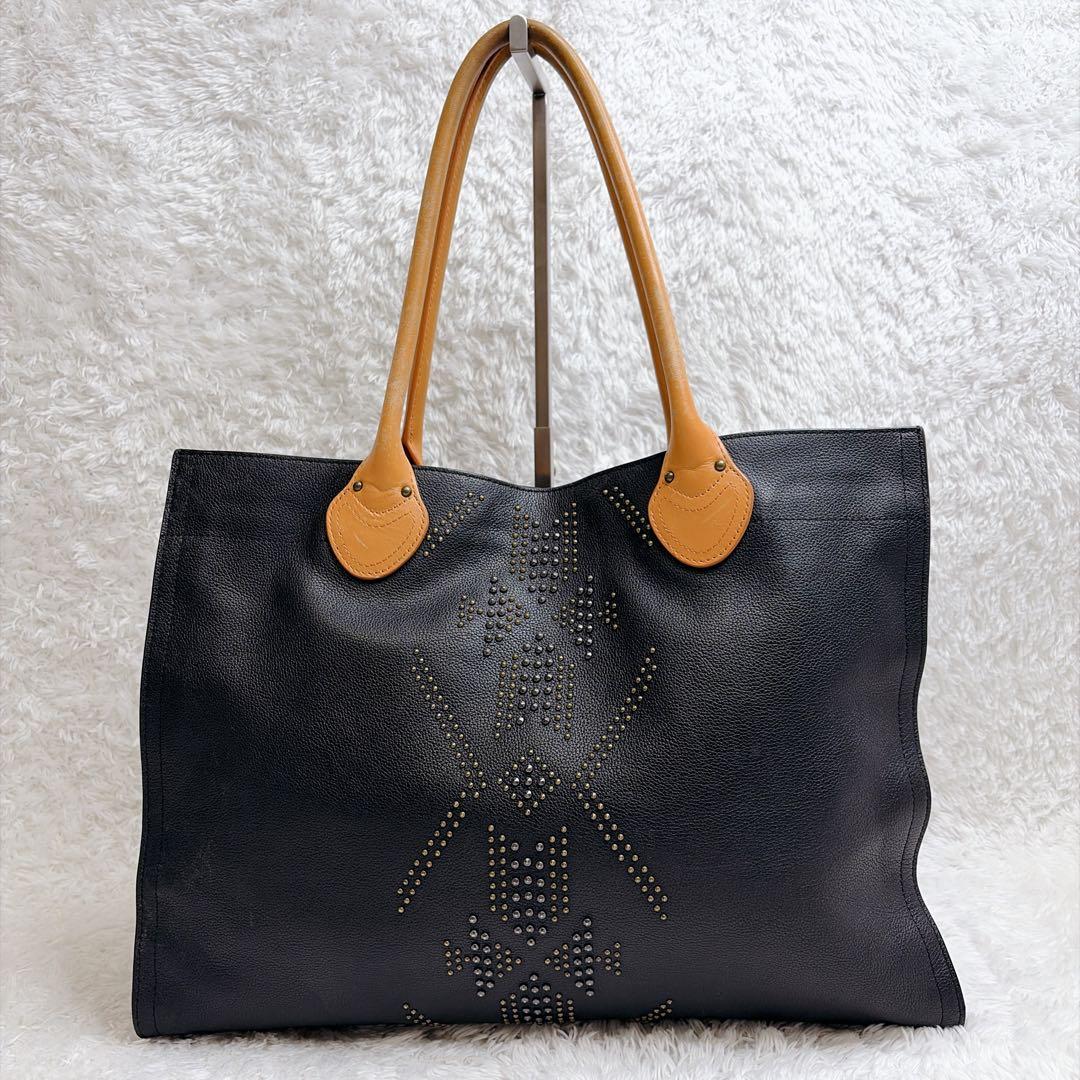 極希少✨ハンティングワールド トートバッグ フィレンツェ限定 レザー 黒 A4可