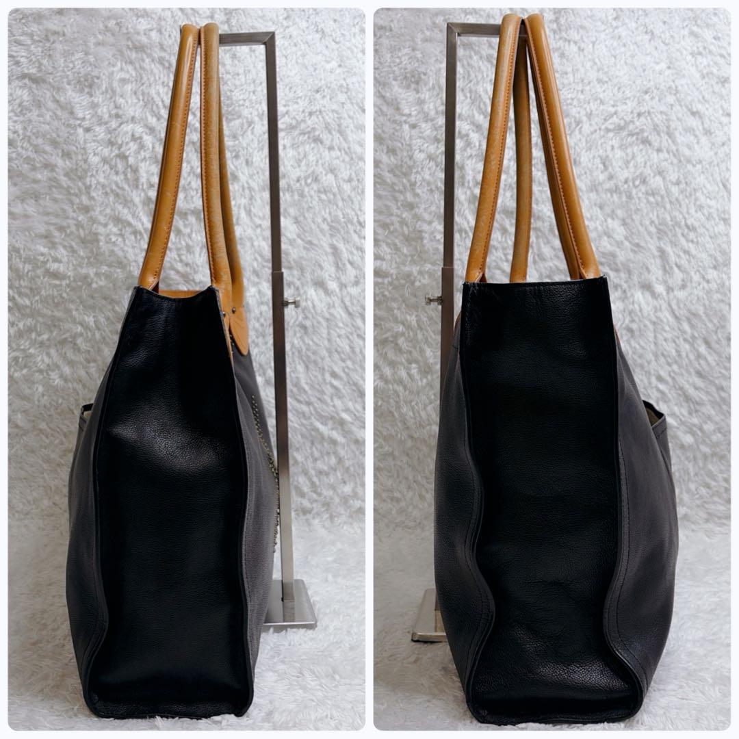 極希少✨ハンティングワールド トートバッグ フィレンツェ限定 レザー 黒 A4可