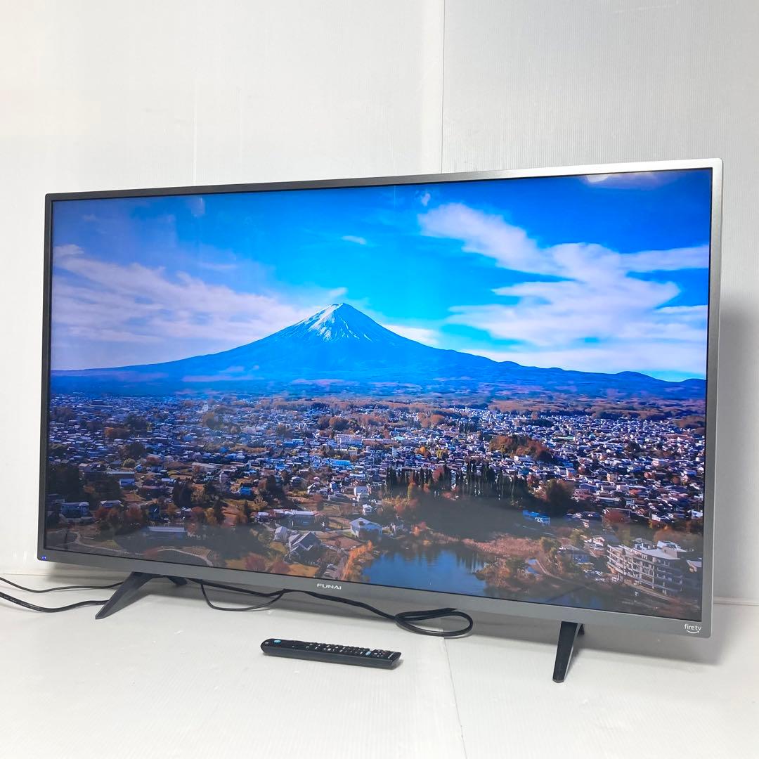 フナイ 43型4Kスマートテレビ FireTV FL-43UF340 2022年
