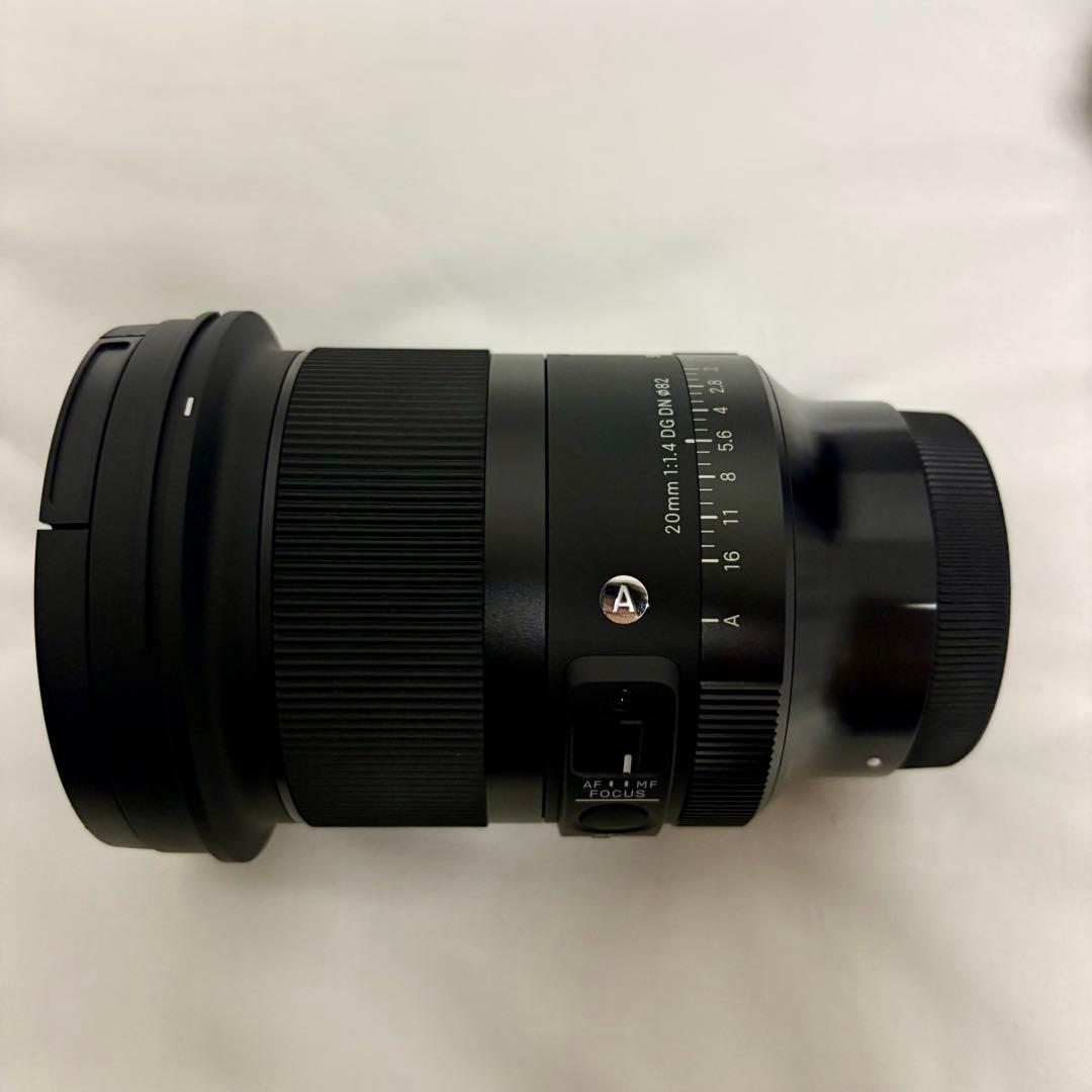 【美品】SIGMA 20mm F1.4 DG DN Eマウント 単焦点レンズ