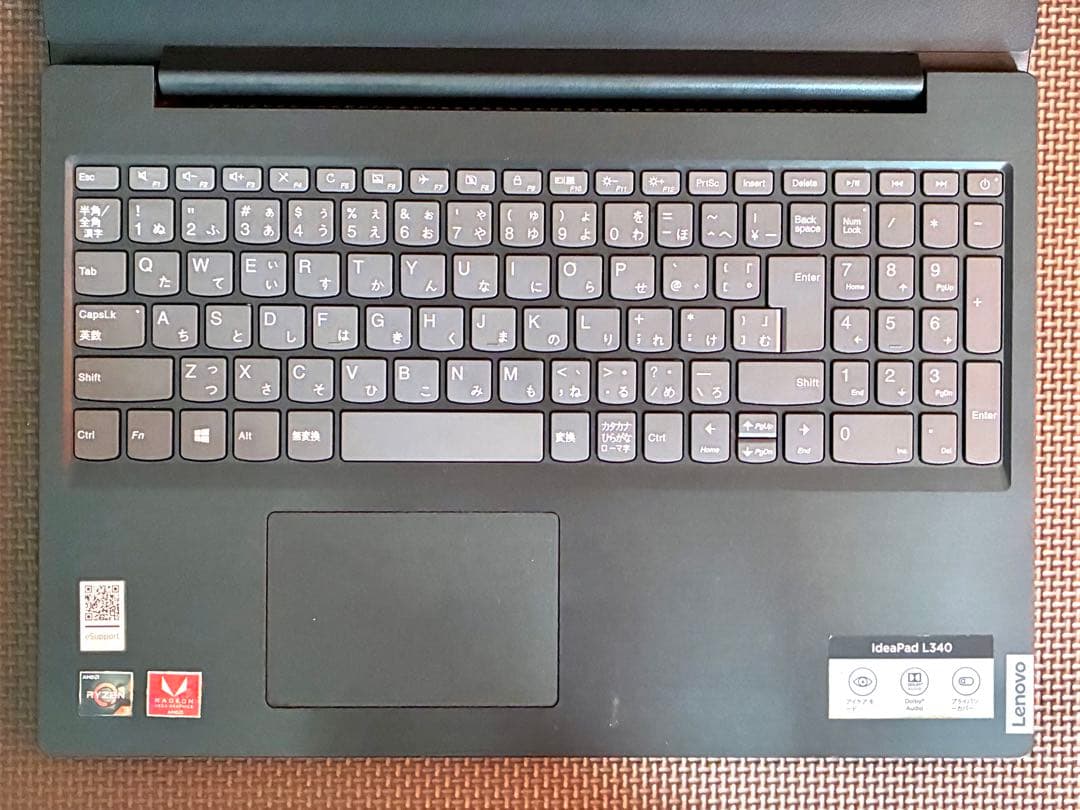 ideapad L340　☆Office　☆SSD+HDD　☆8G　☆Win11