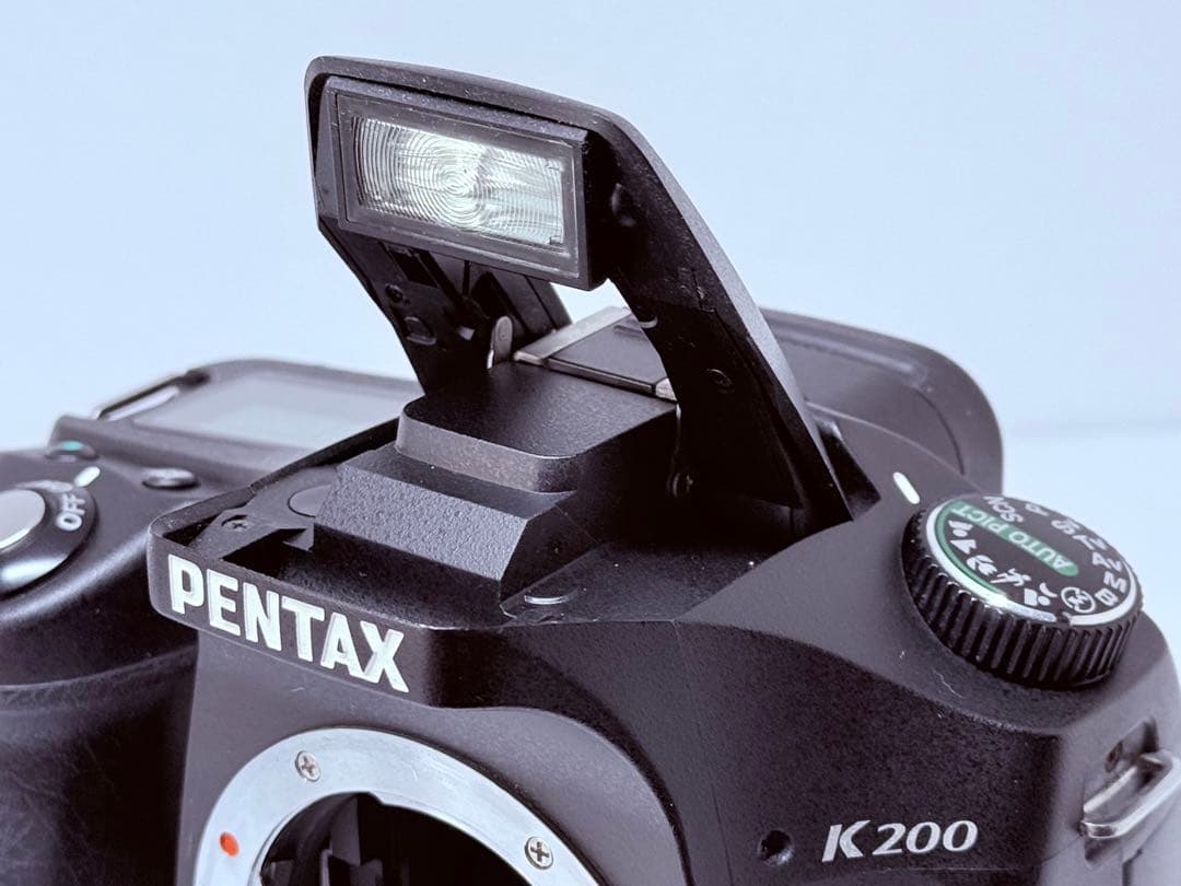 PENTAX K200D ボディ 動作確認済 グリップ付 デジタル一眼レフ