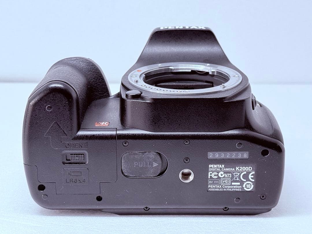 PENTAX K200D ボディ 動作確認済 グリップ付 デジタル一眼レフ
