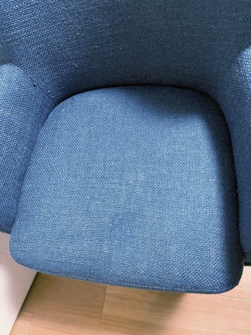 【IDEE】LIEVRE ARM CHAIR Navy イデーチェア【ネイビー】