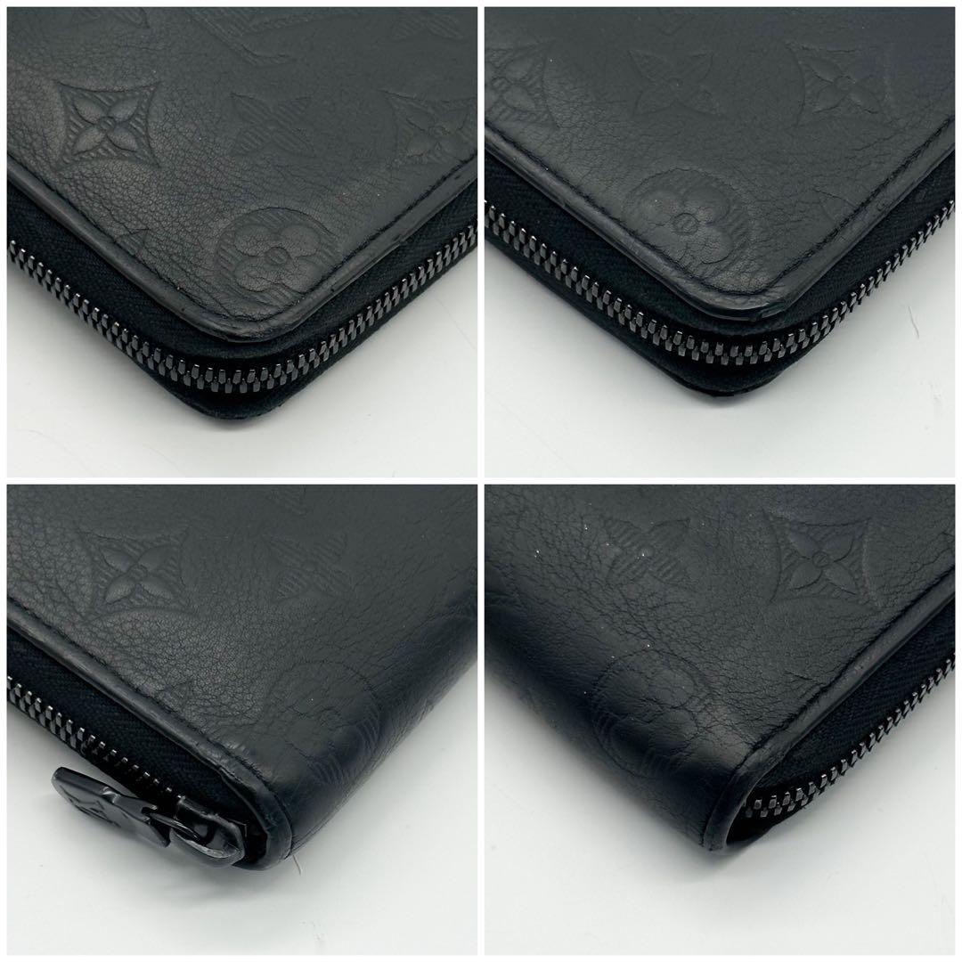 ルイヴィトン ジッピーウォレット ヴェルティカル シャドウ モノグラム ラウンド