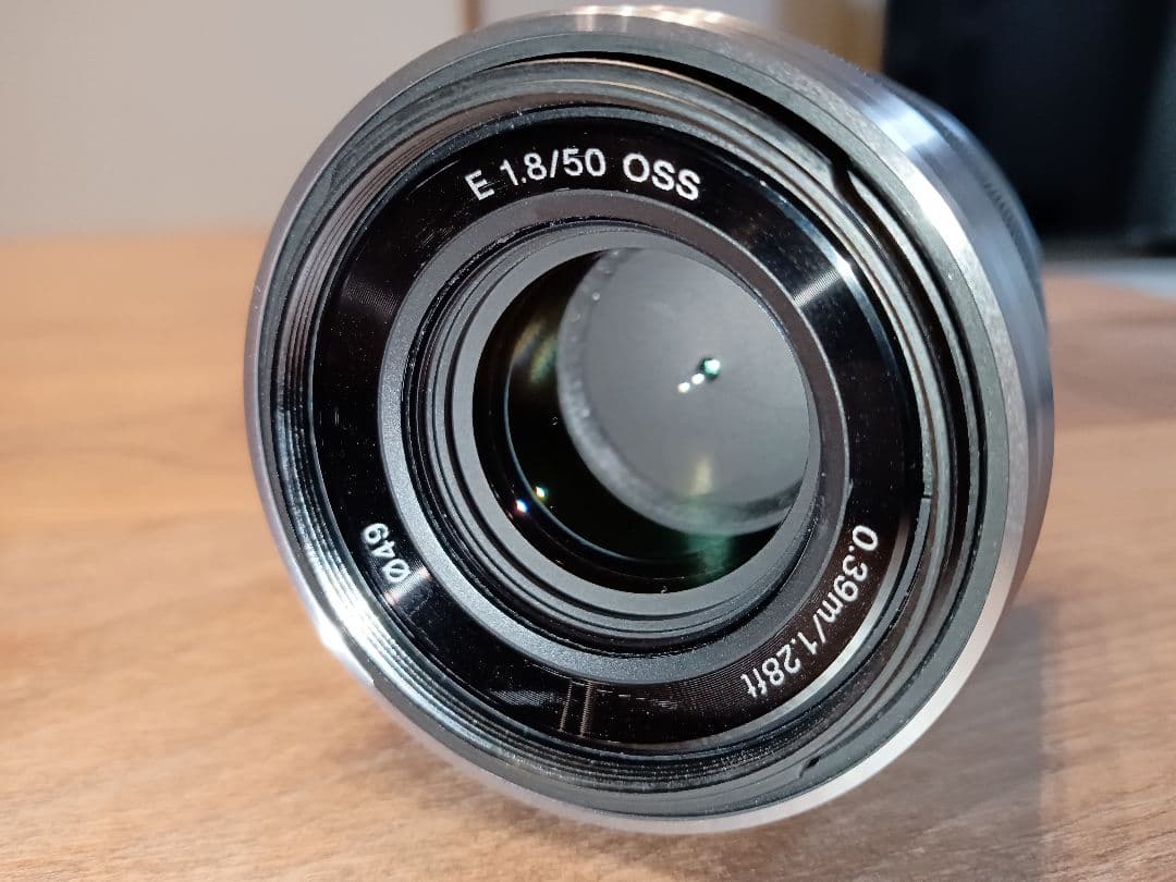 光学極上 SONY E 50mm F1.8 OSS 単焦点レンズ APS-C