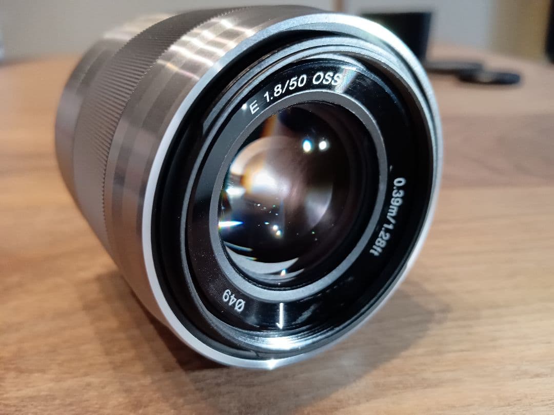 光学極上 SONY E 50mm F1.8 OSS 単焦点レンズ APS-C
