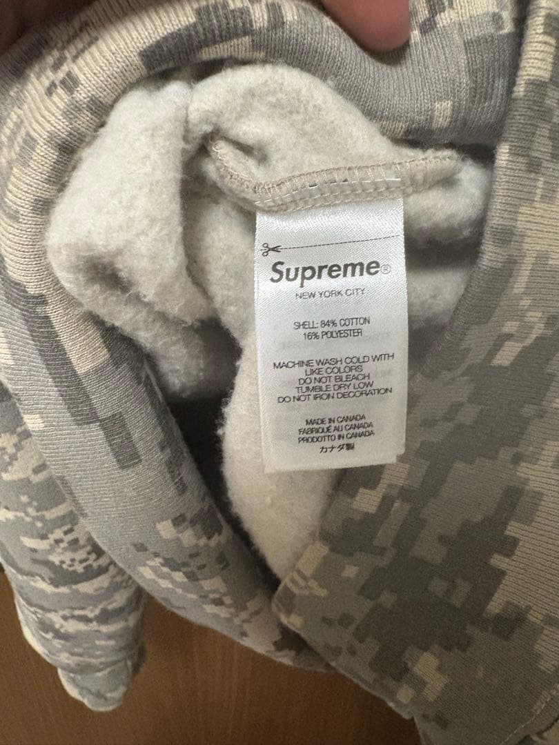 黒*猫様 Supreme Small Box Hooded \"Digi Camo