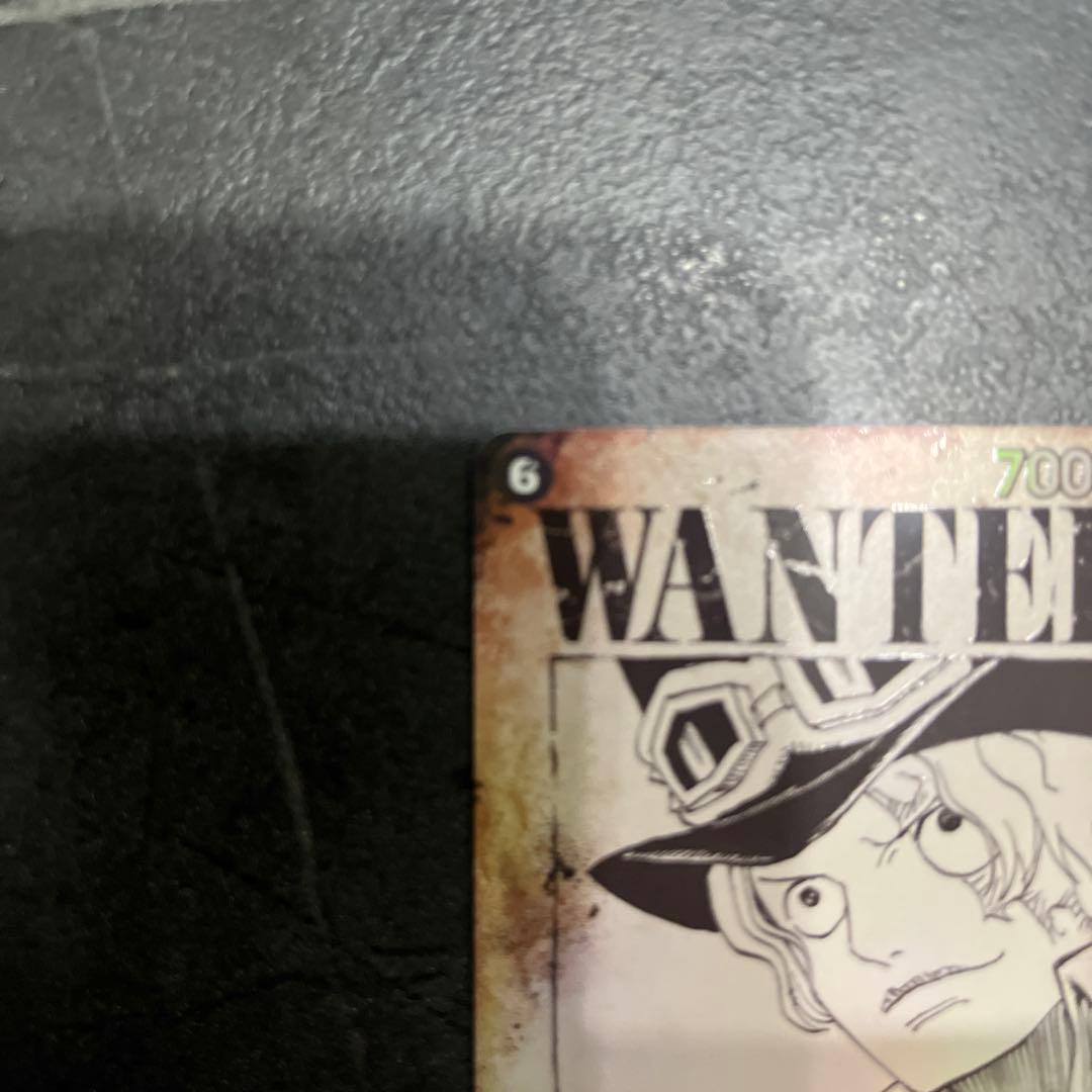 ワンピースカード　サボ　SP 手配書　OP13-120