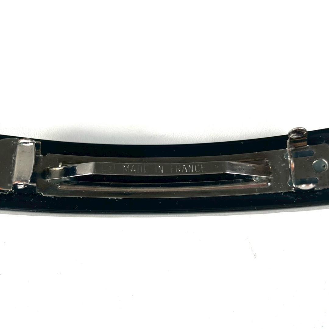 美品 CHANEL 希少 チョコバー ココマーク バレッタ