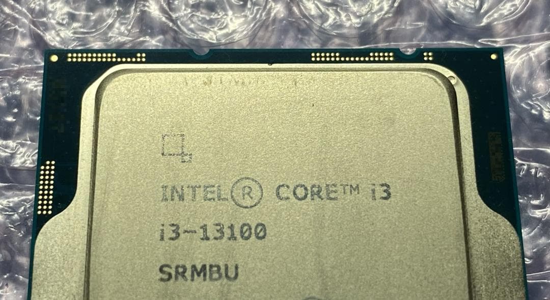 Intel Core i3-13100 2個セット
