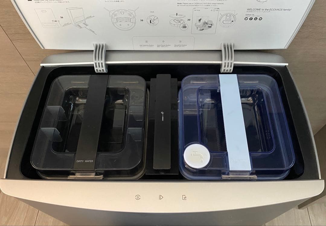 ECOVACS DEEBOT T10＋自動ゴミ収集付 ロボット掃除機2023年製