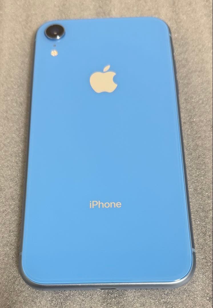 iPhoneXR 128GB SIMフリー Blue バッテリ81%