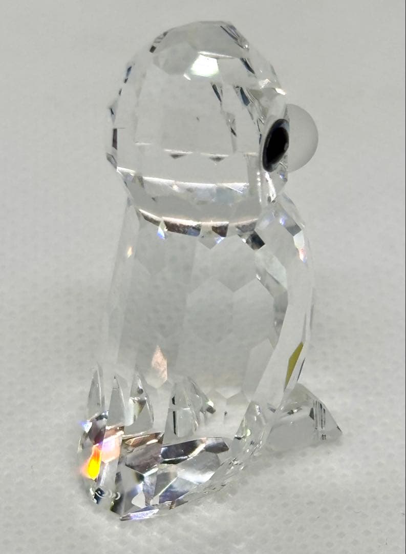 #スワロフスキー クリスタル フクロウ 2体セットP-5