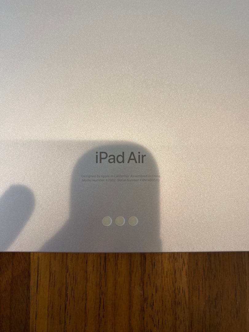 iPad Air M2 128GB 11インチ　パープル　本体と箱付き