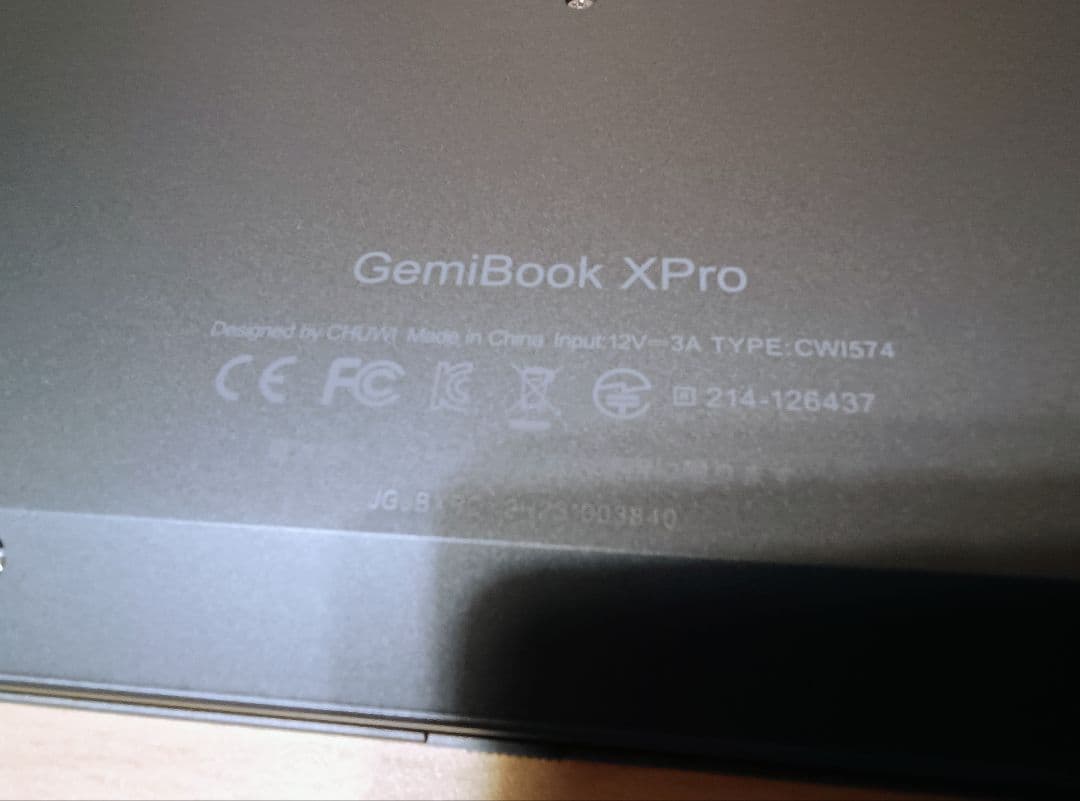 CHUWI GemiBook XPro ノートパソコン PC