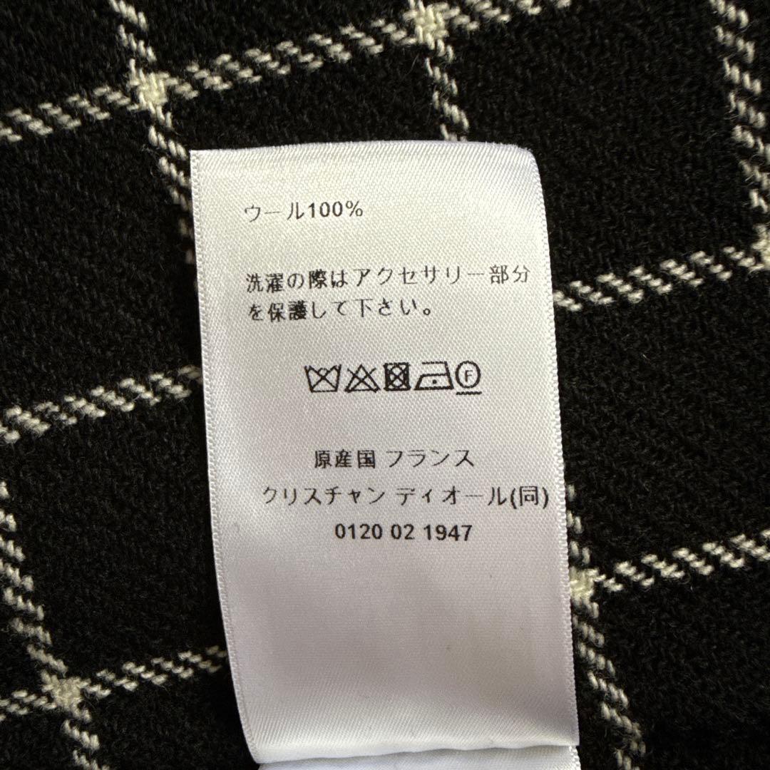 24AW DIOR ショートスリーブジャケット　黒36