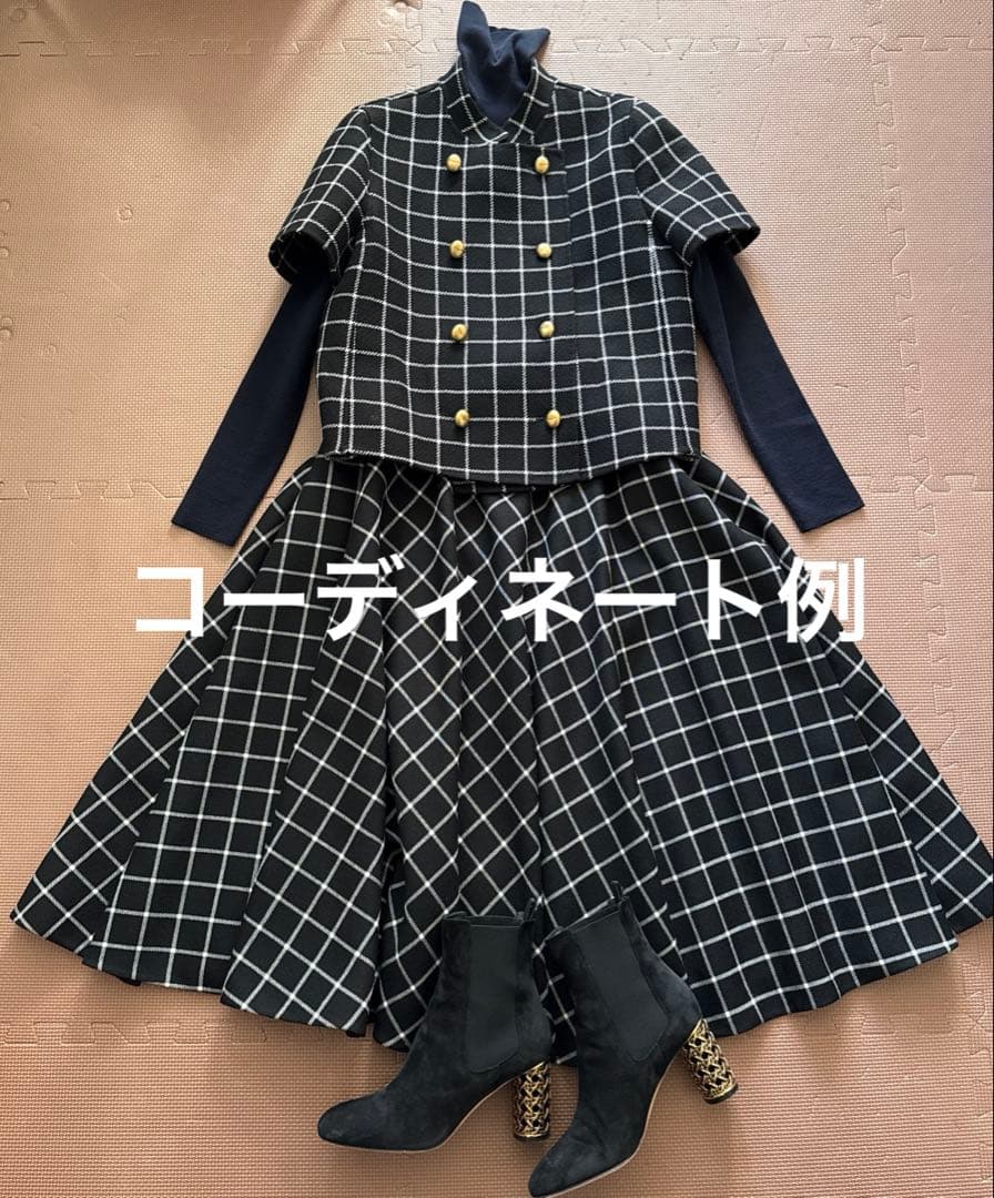 24AW DIOR ショートスリーブジャケット　黒36