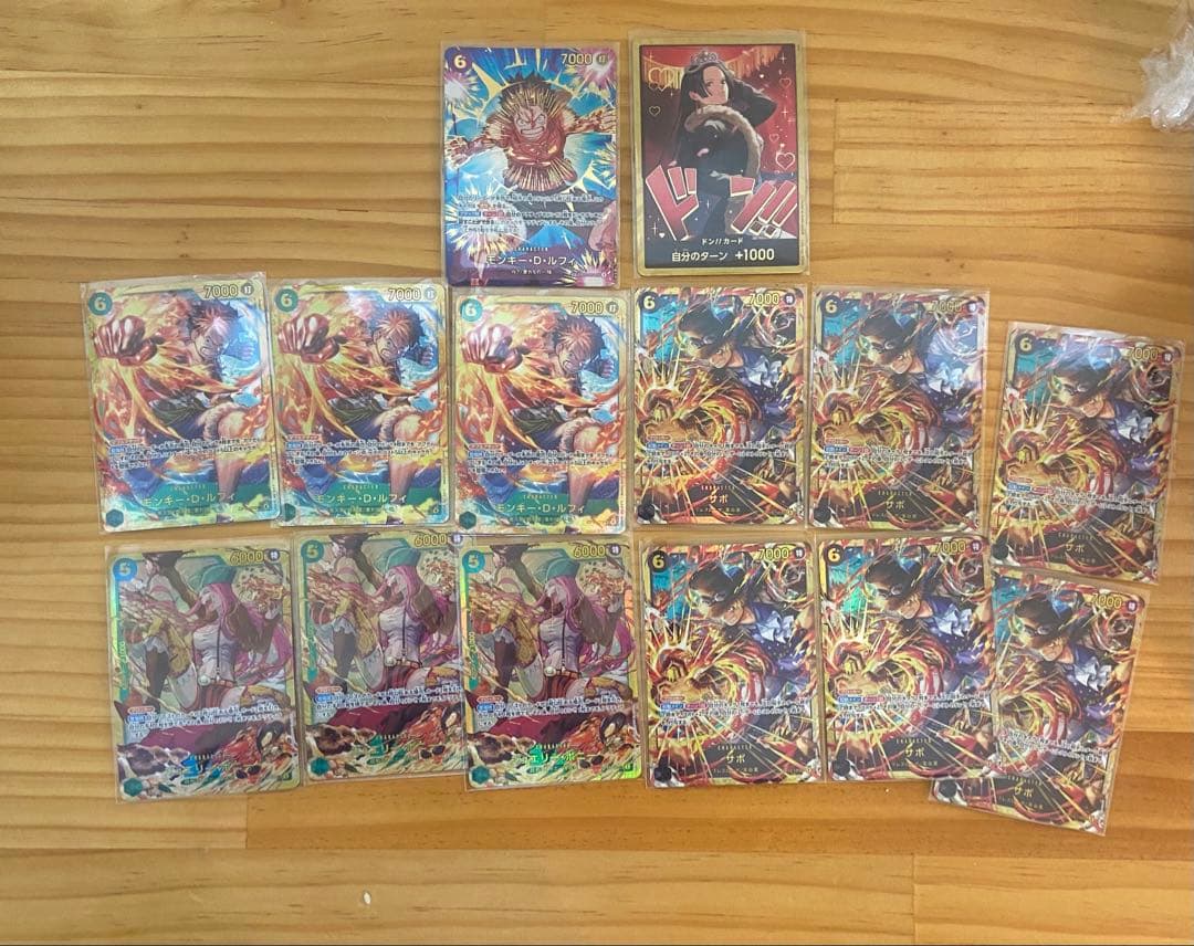 ワンピースカード　まとめ売り　sec ドンカード　ハンコック　ルフィ　ボニーなど