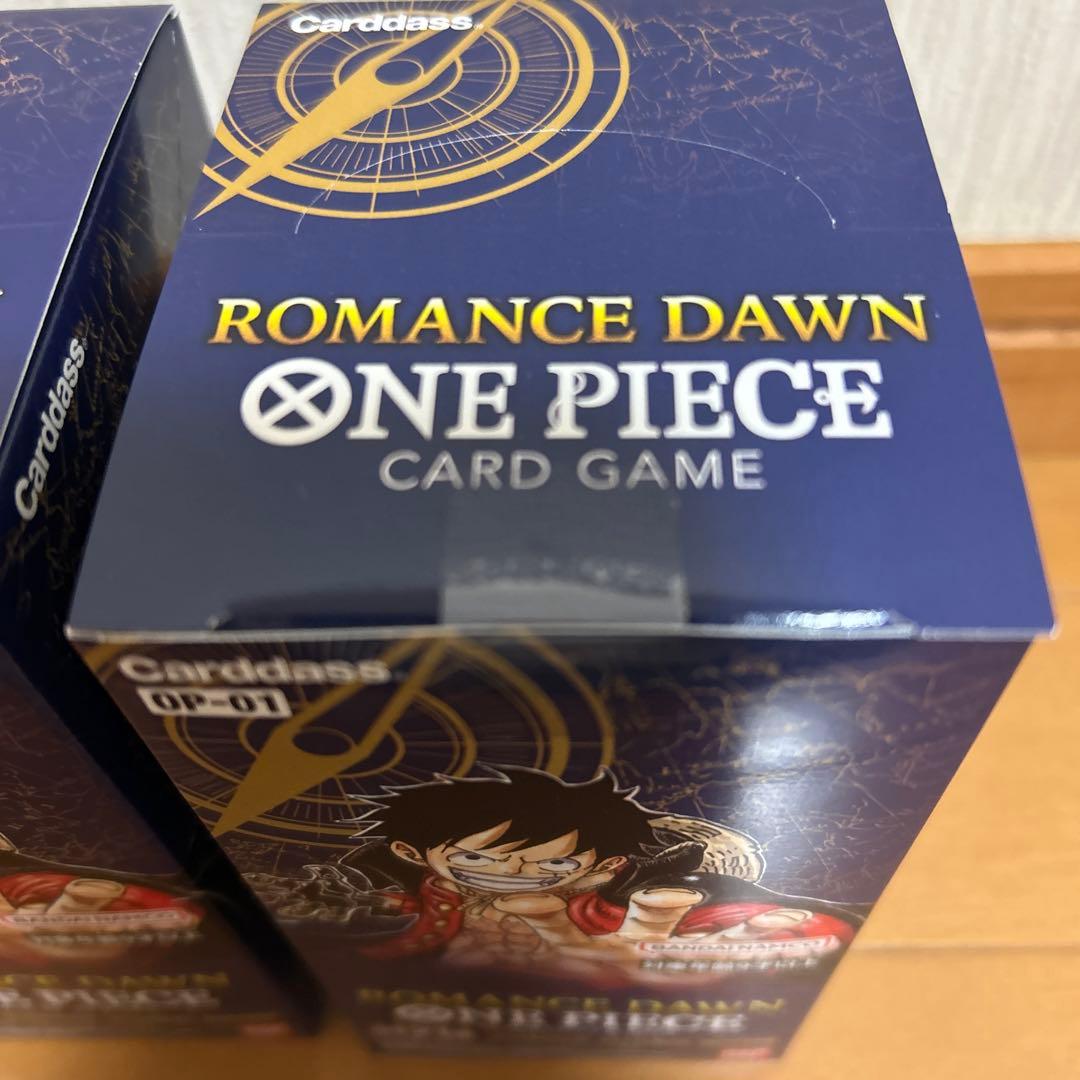 ワンピース カードゲーム ONE PIECE CARD ROMANCE DAWN OP-01 2BOX