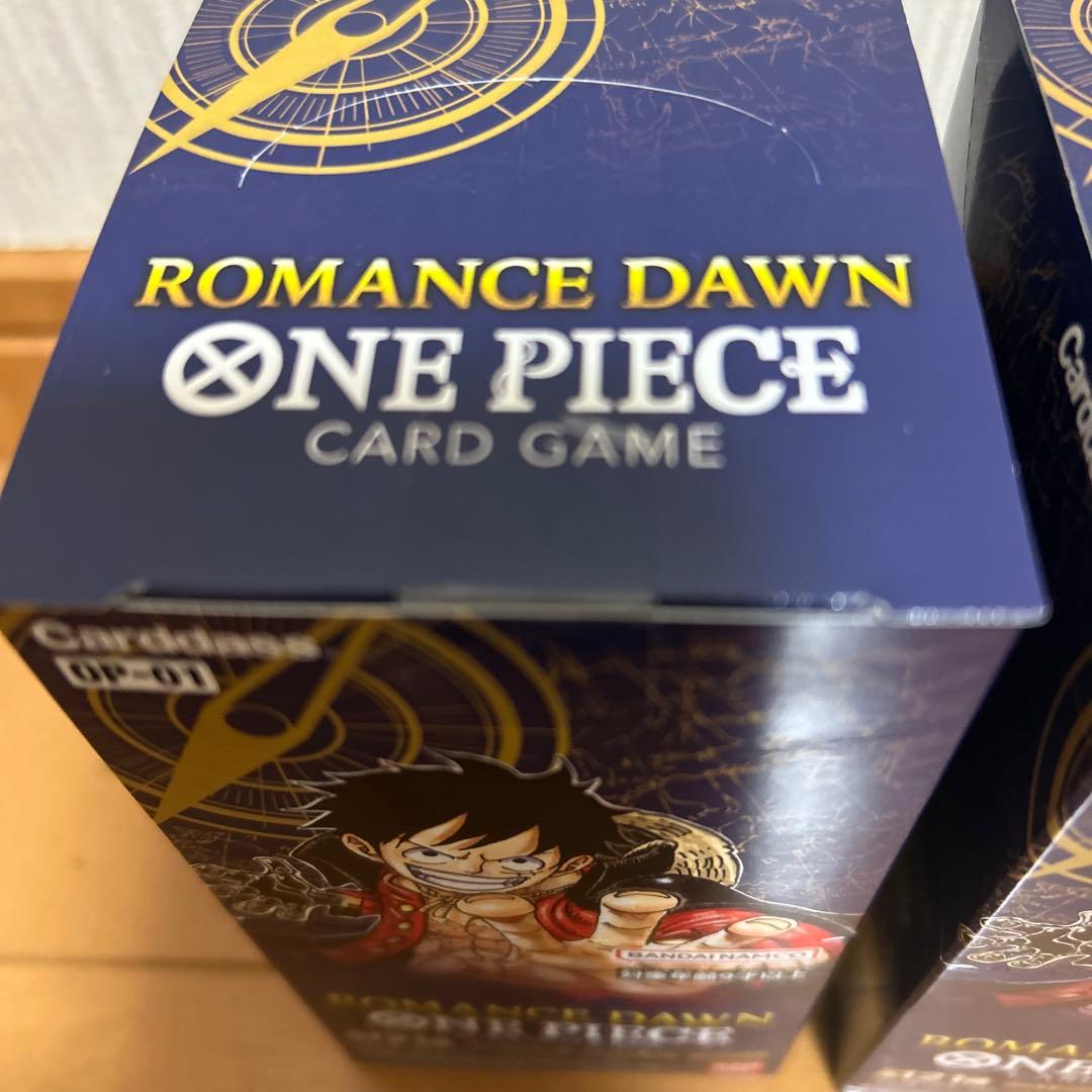 ワンピース カードゲーム ONE PIECE CARD ROMANCE DAWN OP-01 2BOX