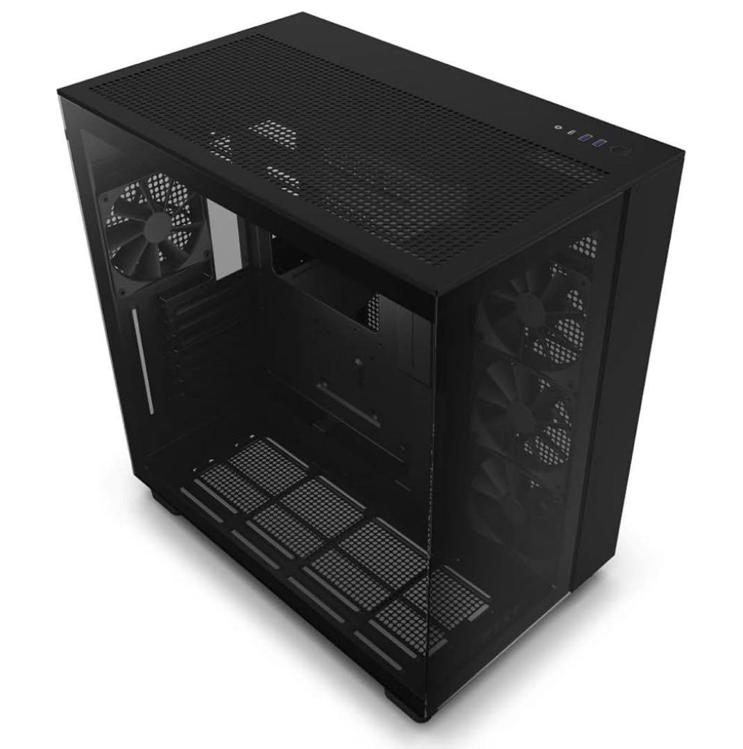 NZXT H9 Flow BlackミドルタワーPCケース　未開封品　正規品