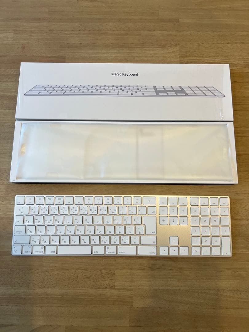 Apple Magic Keyboard ホワイト 箱付き MQ052J/A