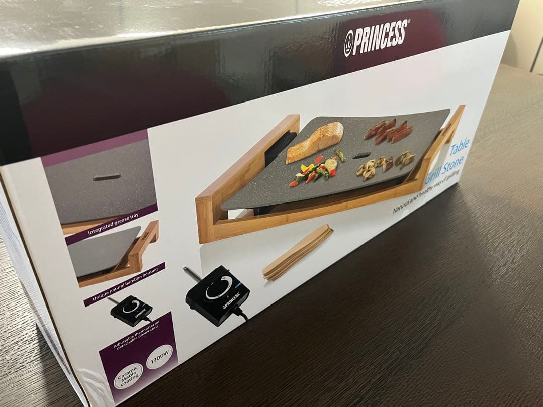 ★新品・未使用★PRINCESS Table Grill Stone