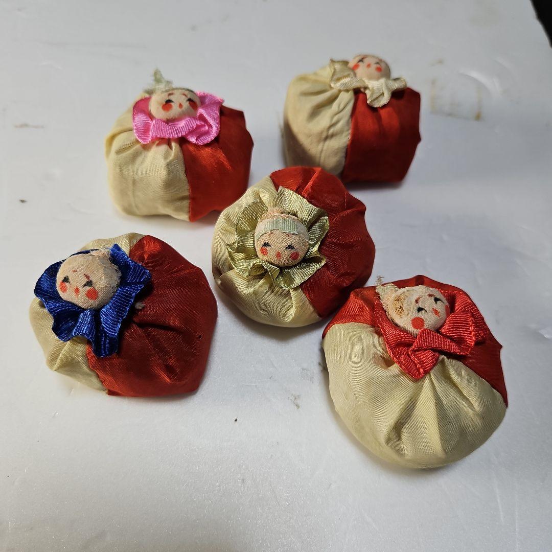 Kfeityさん、専用。 珍品、逸品、レトロな大正、昭和の玩具。おてだま5個。